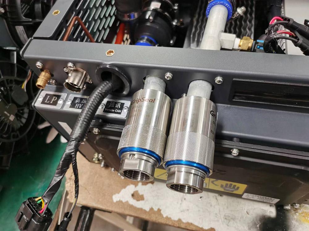 大型車用空調氣密測試接頭方案